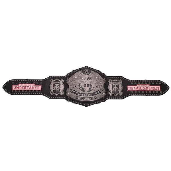 The Undertaker 35 Years American Badass Signature Series Championship Title Belt - The Ballers Bank