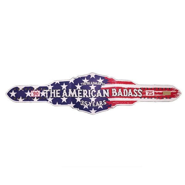 The Undertaker 35 Years American Badass Signature Series Championship Title Belt - The Ballers Bank