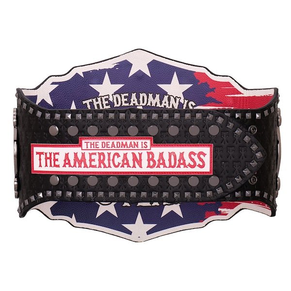 The Undertaker 35 Years American Badass Signature Series Championship Title Belt - The Ballers Bank
