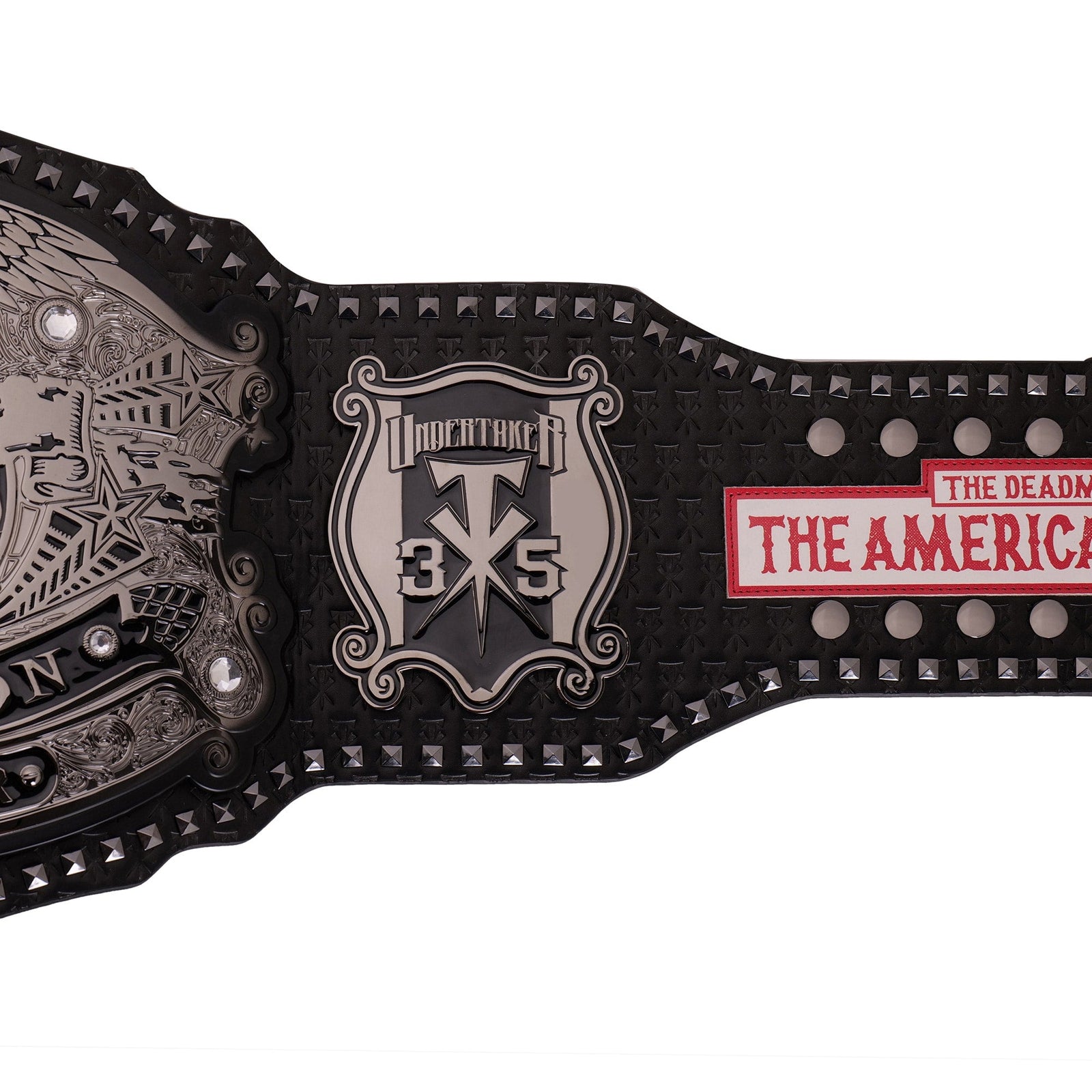 The Undertaker 35 Years American Badass Signature Series Championship Title Belt - The Ballers Bank