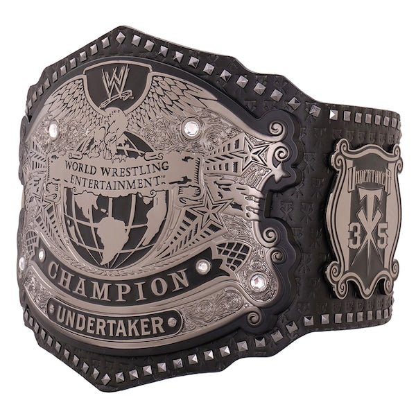 The Undertaker 35 Years American Badass Signature Series Championship Title Belt - The Ballers Bank