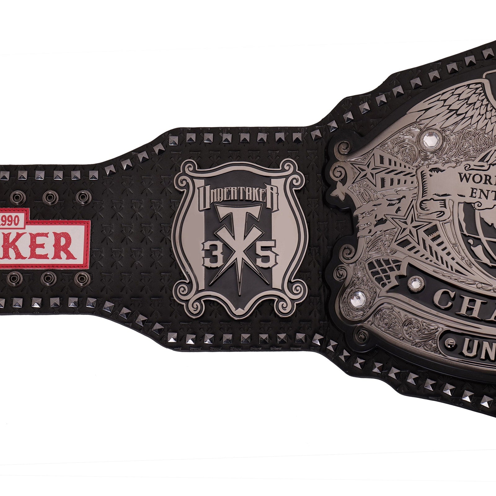 The Undertaker 35 Years American Badass Signature Series Championship Title Belt - The Ballers Bank