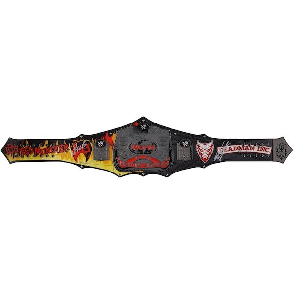 The Undertaker and Kane WWE Autographed Fanatics Authentic Brothers of Destruction Replica Title Belt - The Ballers Bank