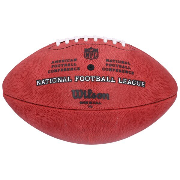 Theo Johnson New York Giants Autographed Fanatics Authentic Wilson Duke Full Color Football - The Ballers Bank
