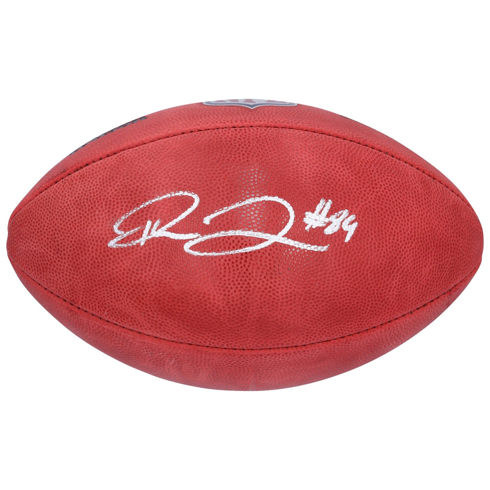Theo Johnson New York Giants Autographed Fanatics Authentic Wilson Duke Full Color Football - The Ballers Bank