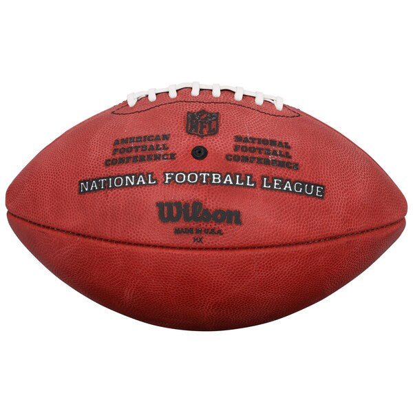 Thurman Thomas Buffalo Bills Autographed Fanatics Authentic Wilson Duke Full Color Football - The Ballers Bank