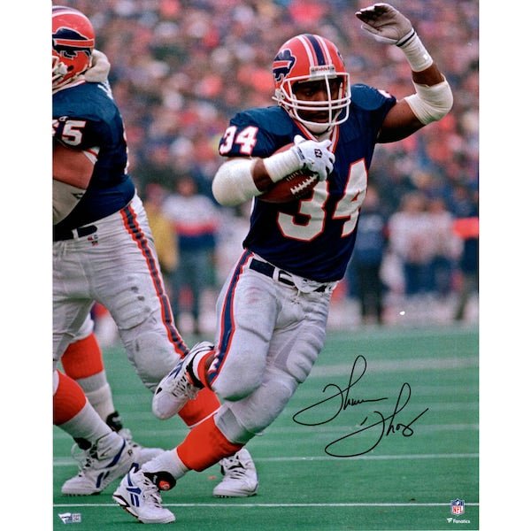 Thurman Thomas Buffalo Bills Fanatics Authentic Autographed 16" x 20" Vertical Photograph - The Ballers Bank