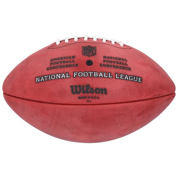 Tim Brown Las Vegas Raiders Autographed Fanatics Authentic Wilson Duke Full Color Football with "HOF 15" Inscription - The Ballers Bank