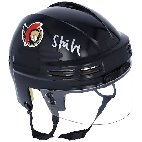 Tim Stutzle Ottawa Senators Fanatics Authentic Autographed Mini Helmet - The Ballers Bank