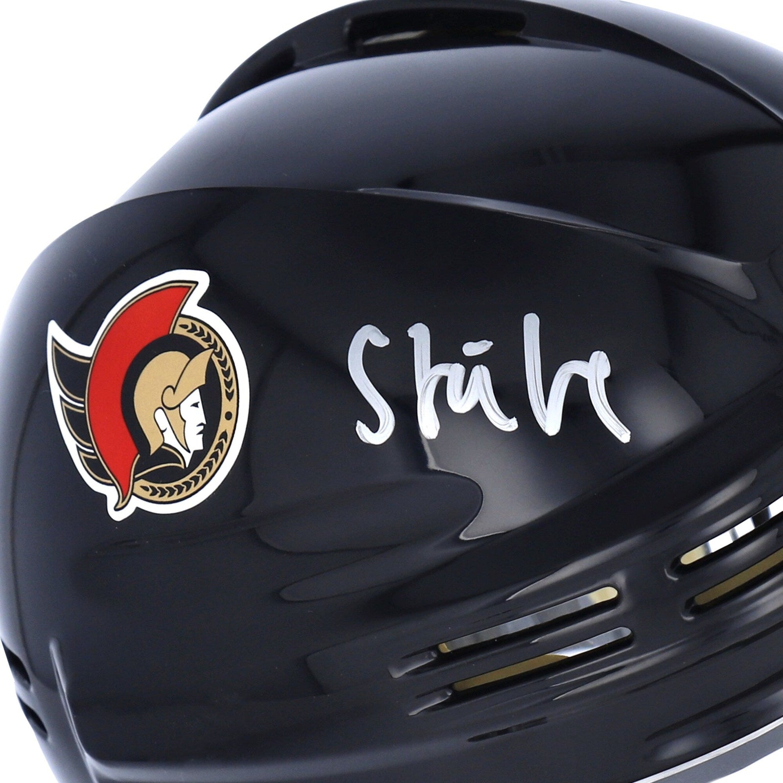 Tim Stutzle Ottawa Senators Fanatics Authentic Autographed Mini Helmet - The Ballers Bank