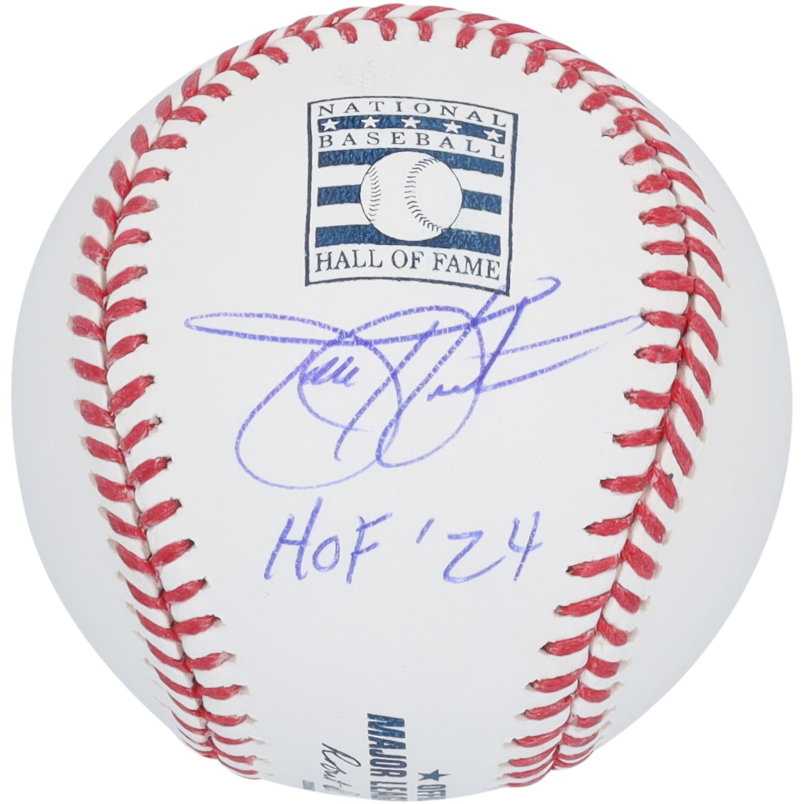 Todd Helton Colorado Rockies Autographed Fanatics Authentic Hall of Fame Logo Baseball with "HOF 2024 " Inscription - The Ballers Bank