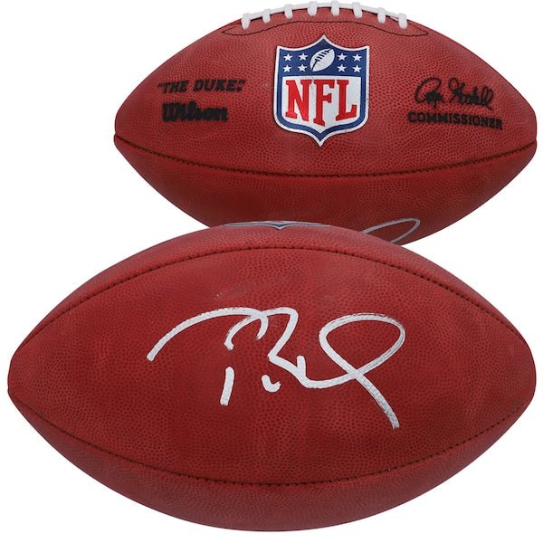 Tom Brady New England Patriots Fanatics Authentic Autographed Duke Game Football - The Ballers Bank