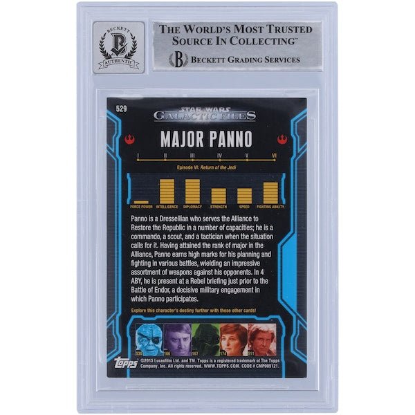 Tom St. Amand Star Wars Autographed 2013 Topps 529 BAS Authenticated 10 Card - The Ballers Bank
