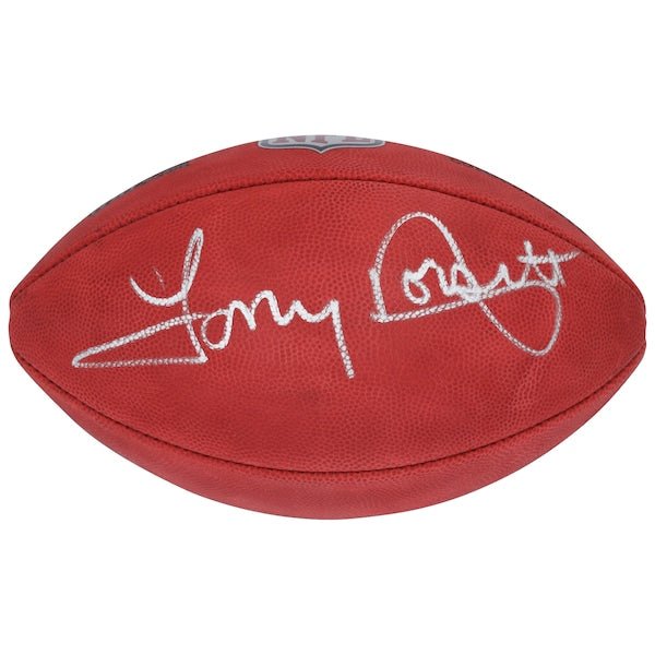 Tony Dorsett Dallas Cowboys Autographed Fanatics Authentic Duke Full Color Football - The Ballers Bank