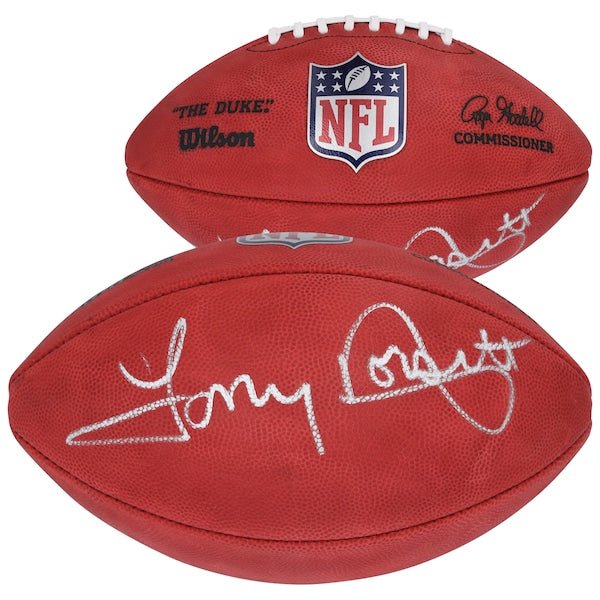 Tony Dorsett Dallas Cowboys Autographed Fanatics Authentic Duke Full Color Football - The Ballers Bank