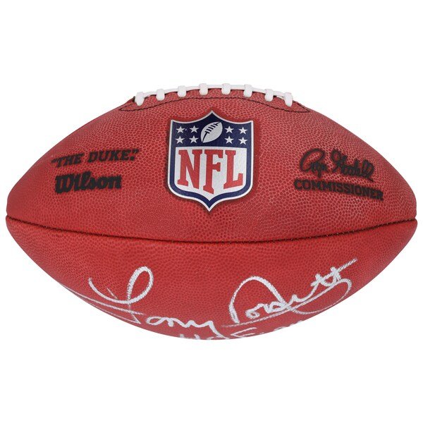Tony Dorsett Dallas Cowboys Autographed Fanatics Authentic Duke Full Color Football with "HOF 94" Inscription - The Ballers Bank