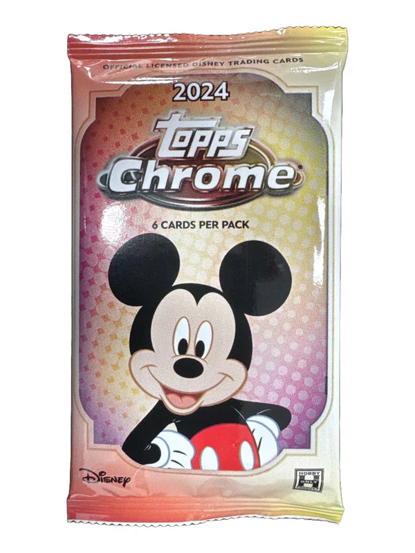 2024 Topps Chrome Disney Hobby Trading Cards
