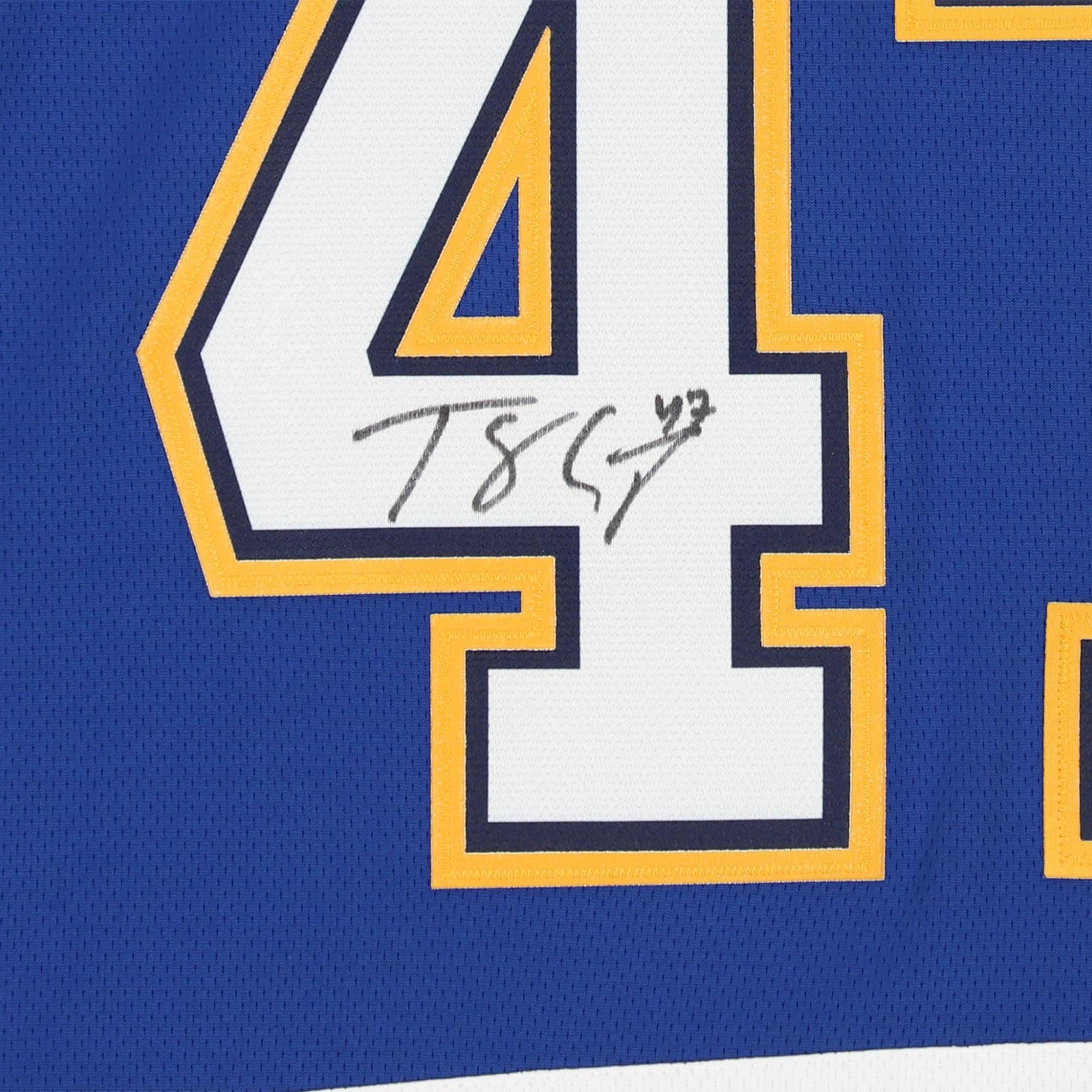 Torey Krug St. Louis Blues Fanatics Authentic Autographed Blue Fanatics Breakaway Jersey - The Ballers Bank