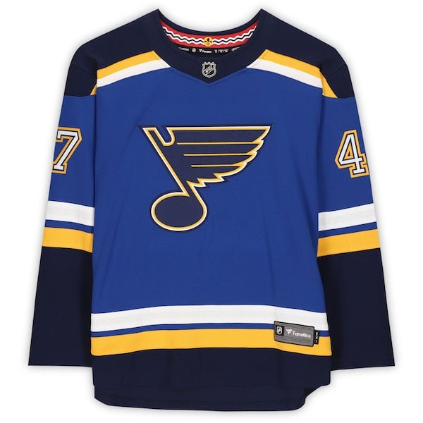 Torey Krug St. Louis Blues Fanatics Authentic Autographed Blue Fanatics Breakaway Jersey - The Ballers Bank