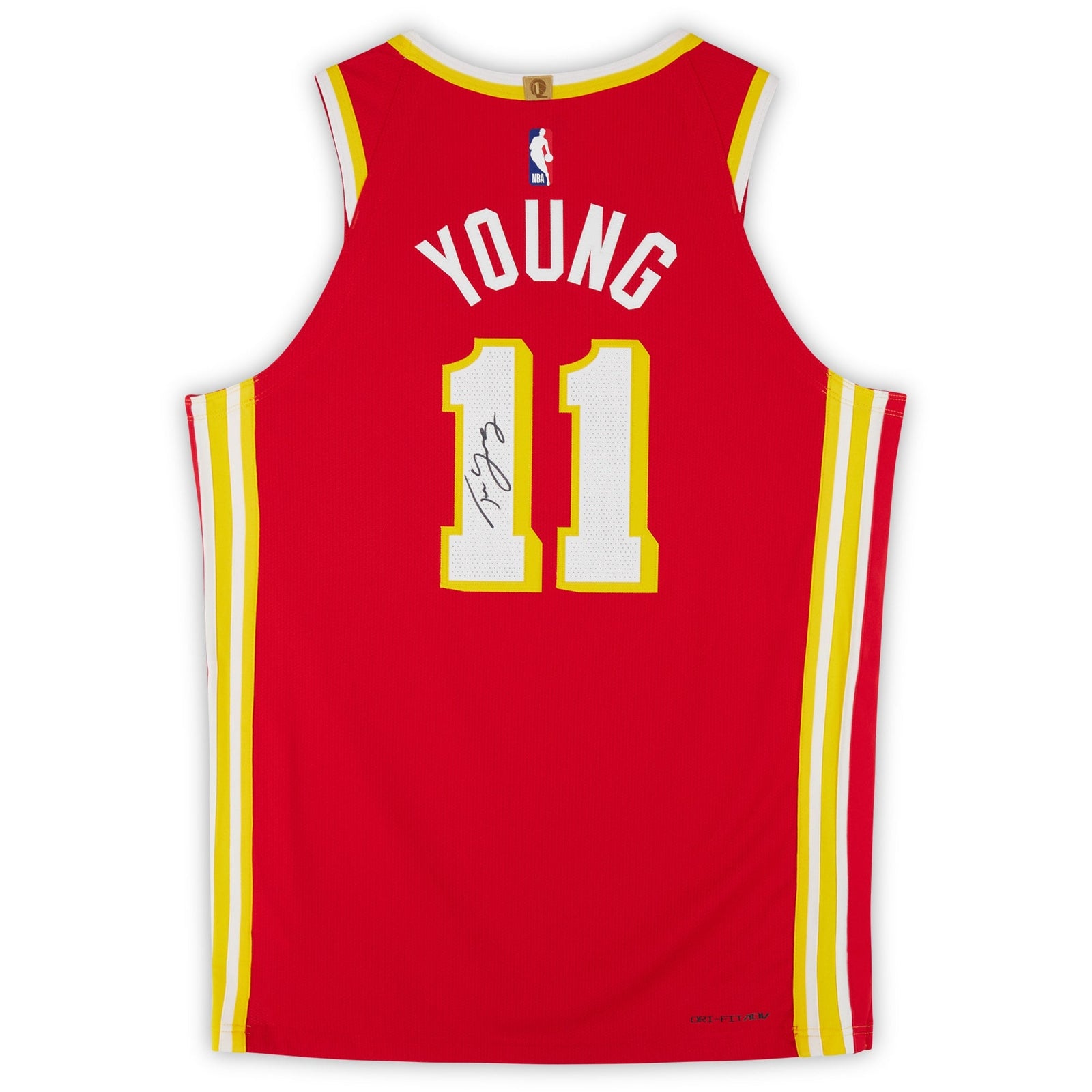 Trae Young Atlanta Hawks Autographed Fanatics Authentic Red Nike Icon Edition Authentic Jersey - The Ballers Bank