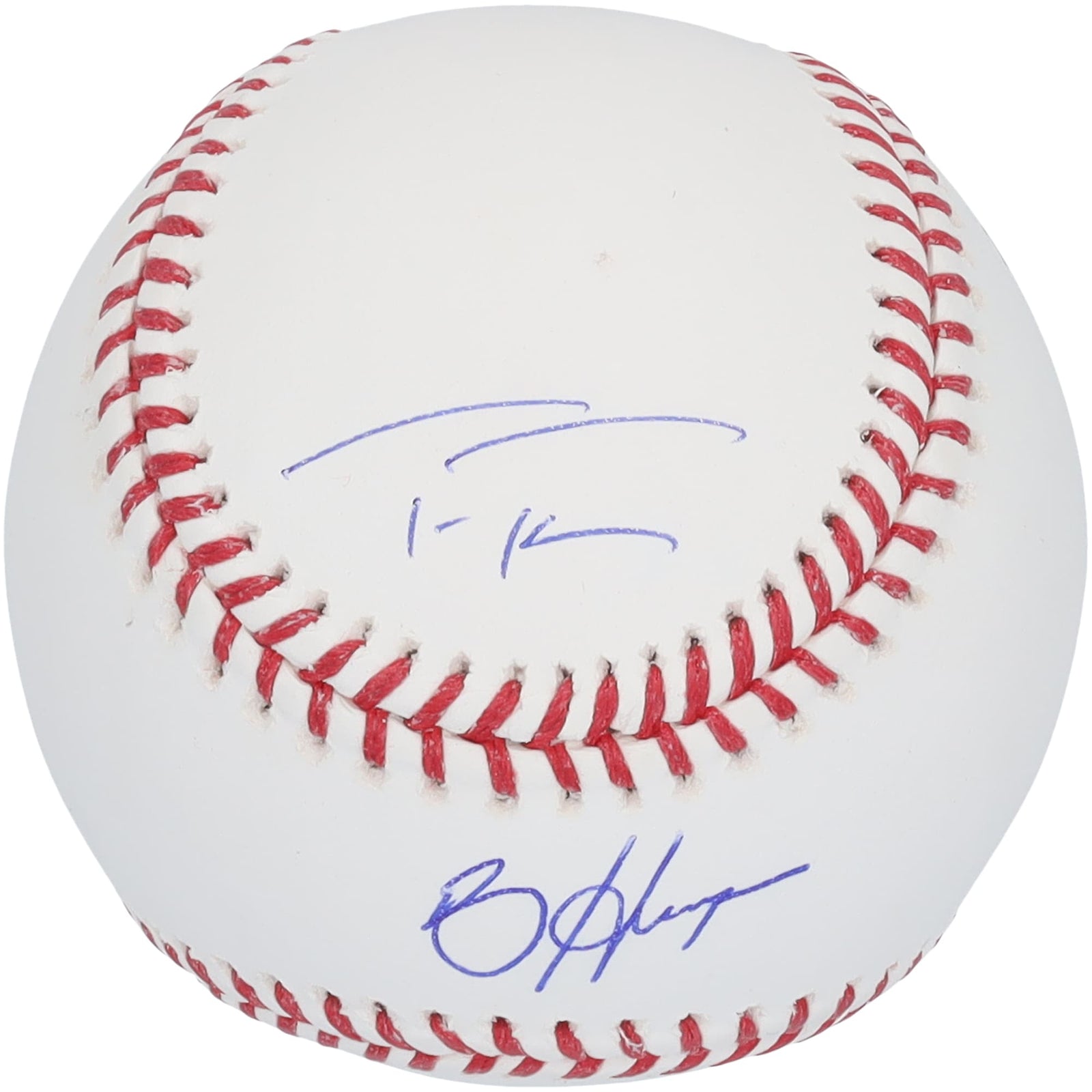 Trea Turner & Bryce Harper Philadelphia Phillies Autographed Fanatics Authentic Baseball - The Ballers Bank