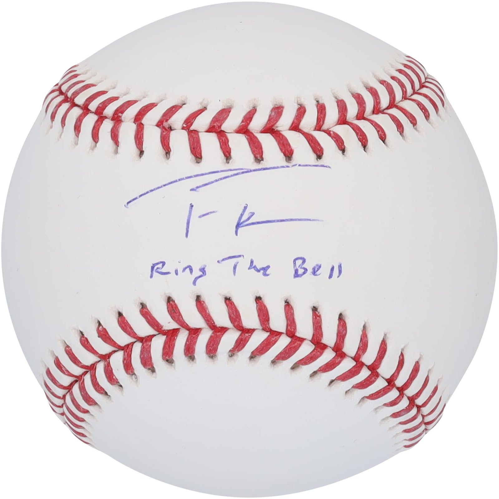 Trea Turner Philadelphia Phillies Autographed Fanatics Authentic Baseball with "Ring The Bell" Inscription - The Ballers Bank