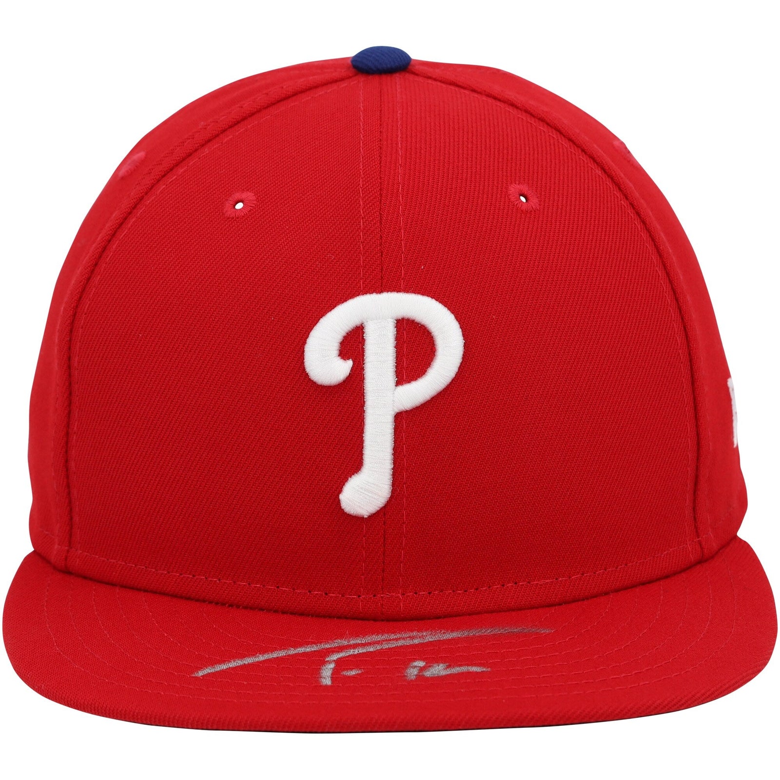 Trea Turner Philadelphia Phillies Autographed Fanatics Authentic New Era Baseball Cap - The Ballers Bank