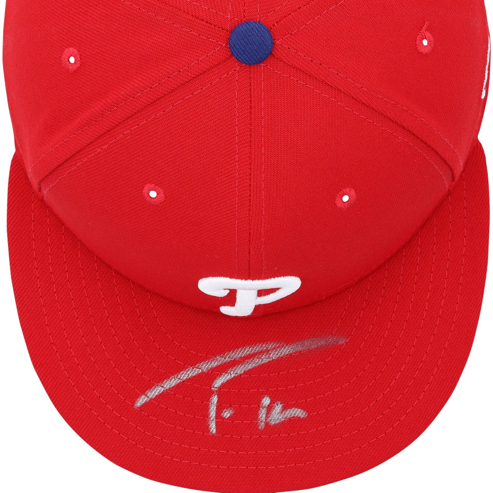 Trea Turner Philadelphia Phillies Autographed Fanatics Authentic New Era Baseball Cap - The Ballers Bank