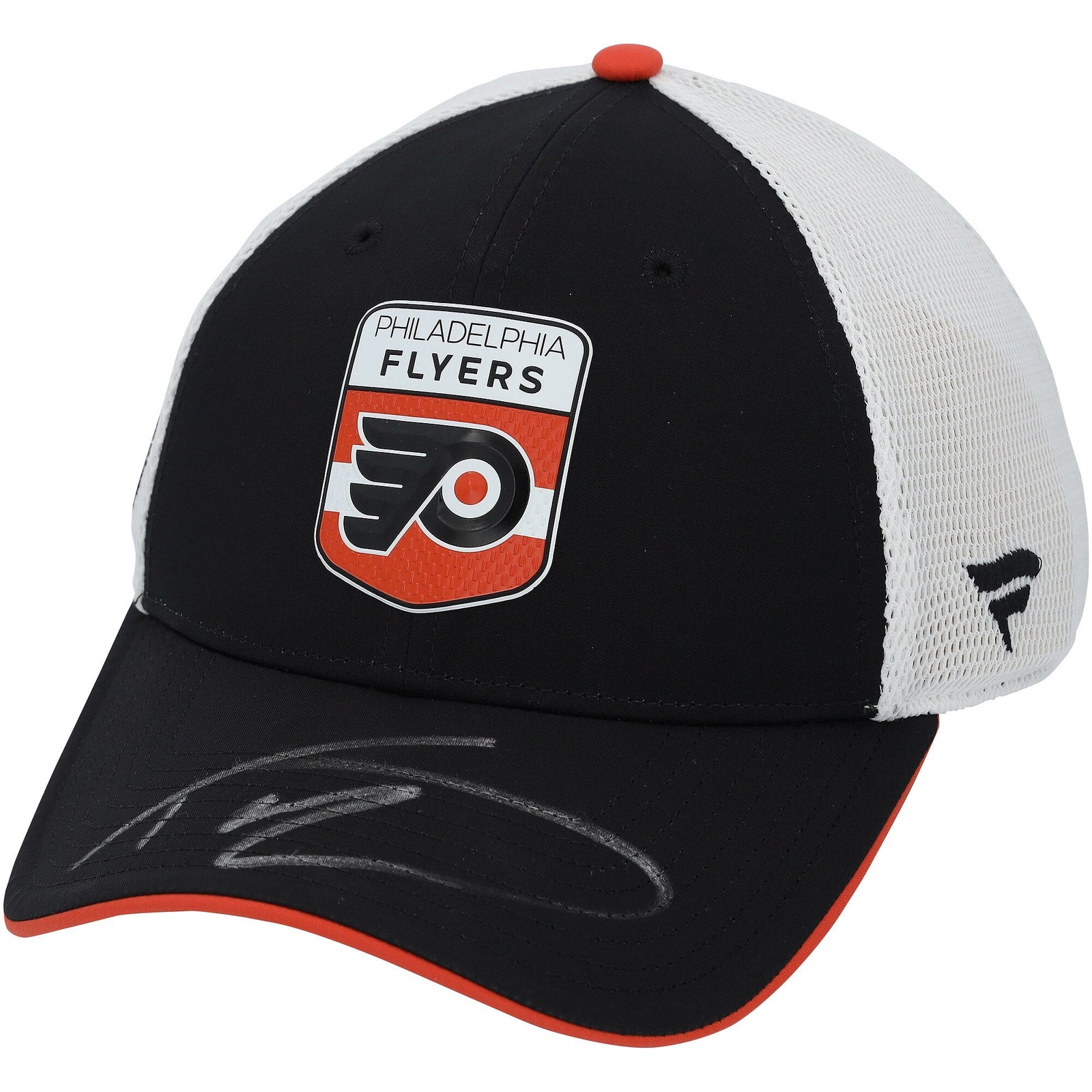 Trevor Zegras Philadelphia Flyers Autographed Fanatics Authentic Draft Fanatics Cap - The Ballers Bank