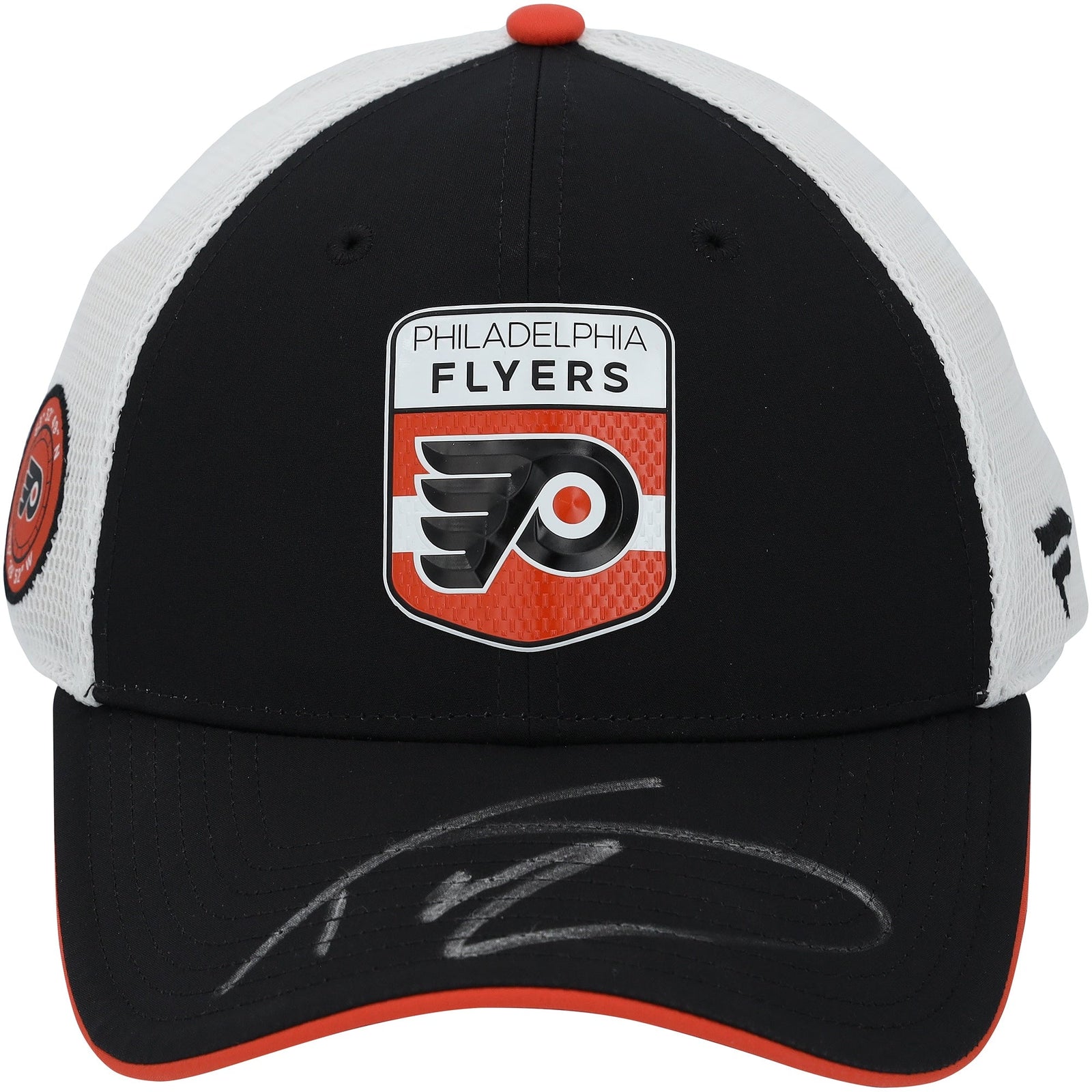Trevor Zegras Philadelphia Flyers Autographed Fanatics Authentic Draft Fanatics Cap - The Ballers Bank