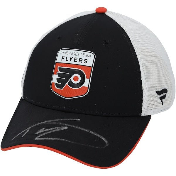 Trevor Zegras Philadelphia Flyers Autographed Fanatics Authentic Draft Fanatics Cap - The Ballers Bank