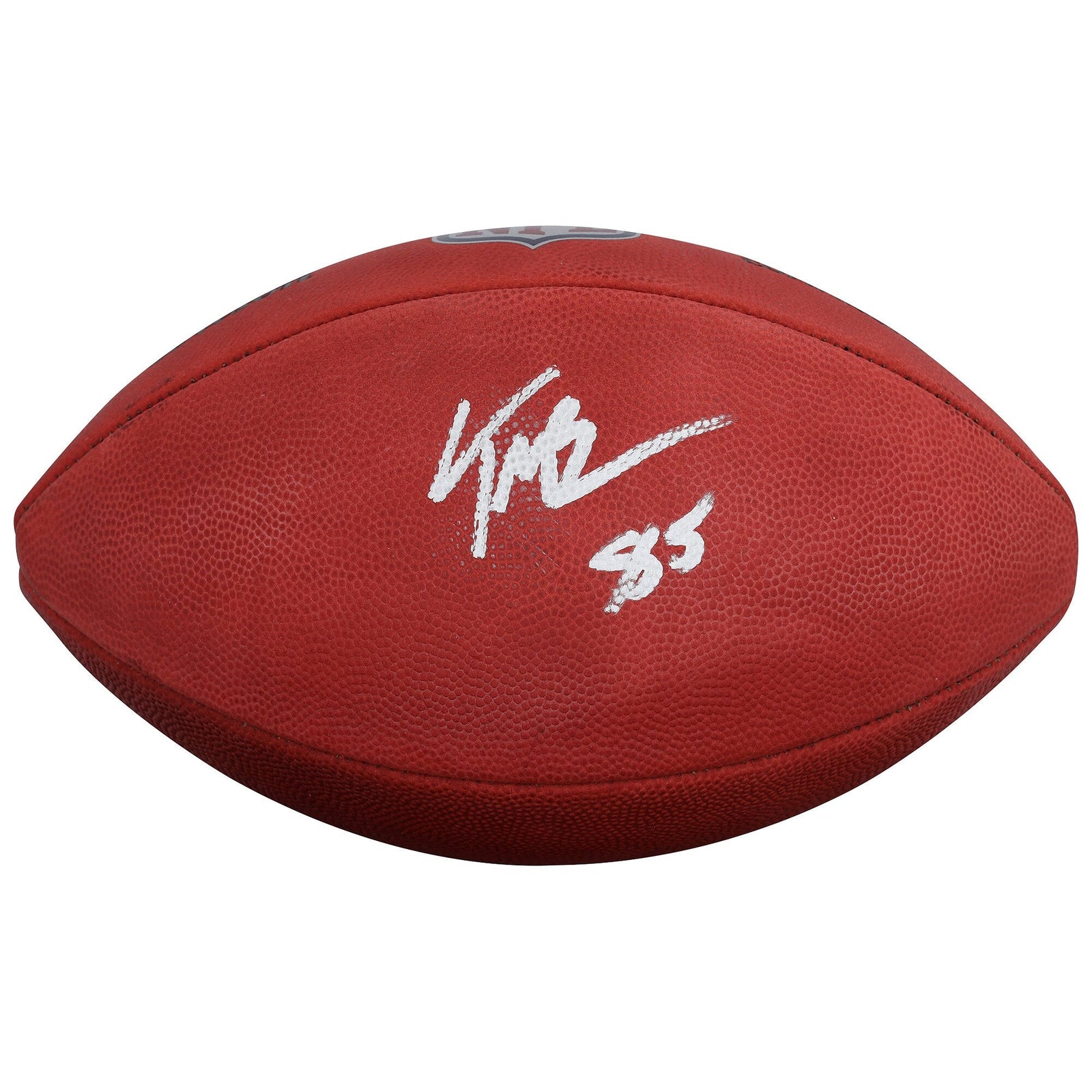 Trey McBride Arizona Cardinals Autographed Fanatics Authentic Duke Full Color Football - The Ballers Bank