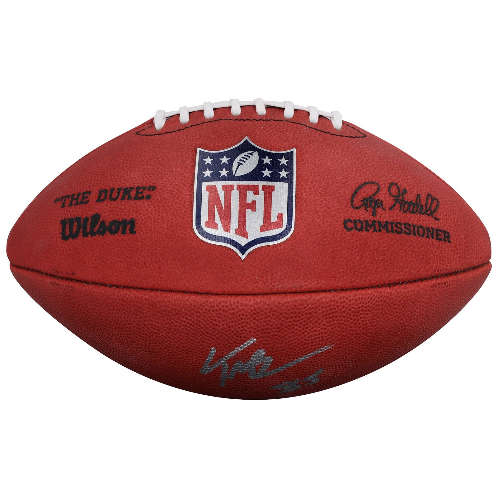 Trey McBride Arizona Cardinals Autographed Fanatics Authentic Duke Full Color Football - The Ballers Bank
