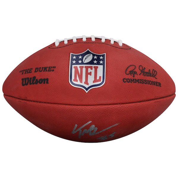 Trey McBride Arizona Cardinals Autographed Fanatics Authentic Duke Full Color Football - The Ballers Bank