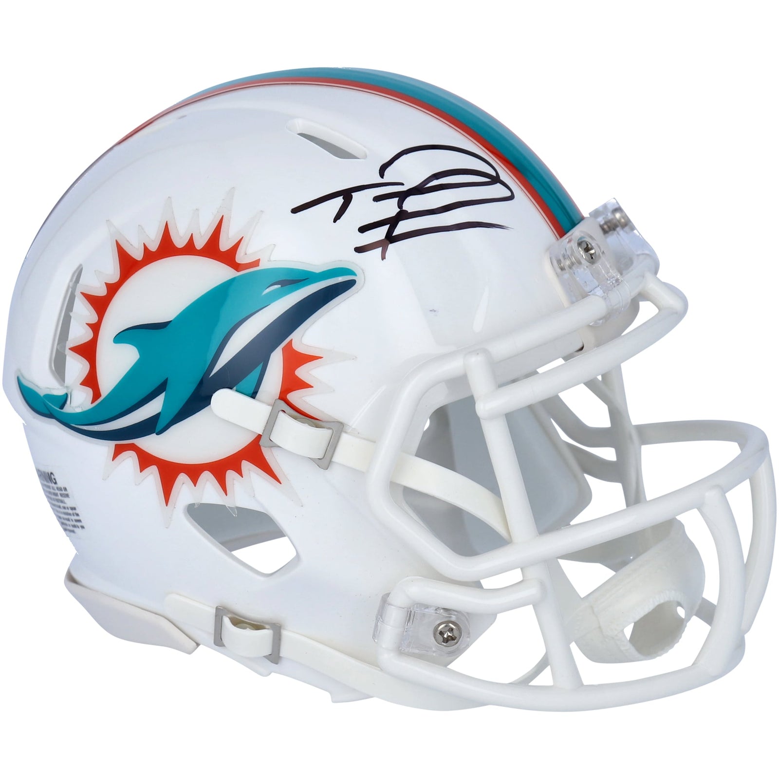 Tua Tagovailoa Miami Dolphins Fanatics Authentic Autographed Riddell Speed Mini Helmet - The Ballers Bank