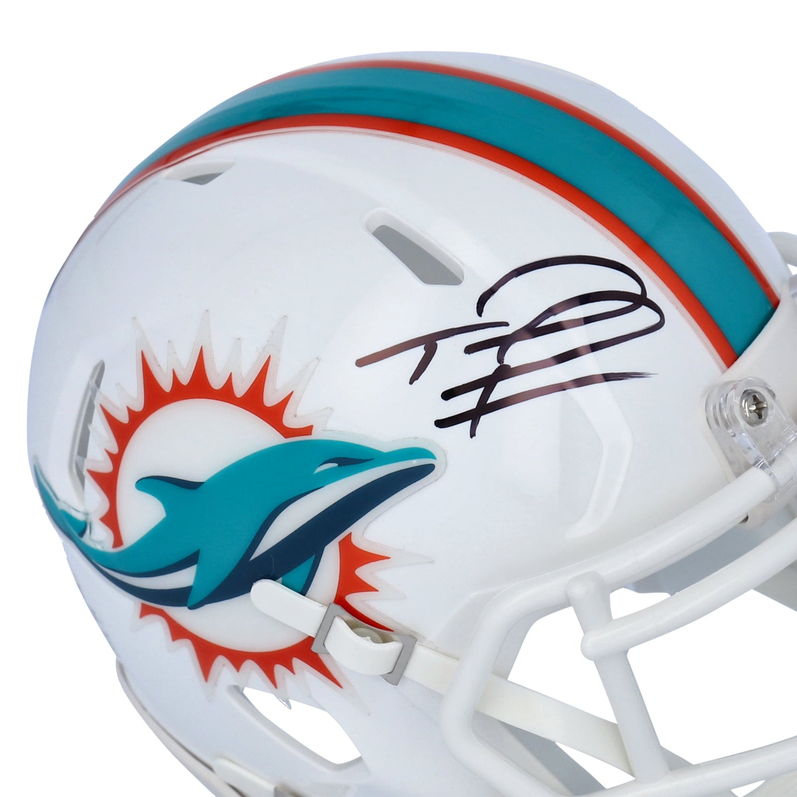 Tua Tagovailoa Miami Dolphins Fanatics Authentic Autographed Riddell Speed Mini Helmet - The Ballers Bank