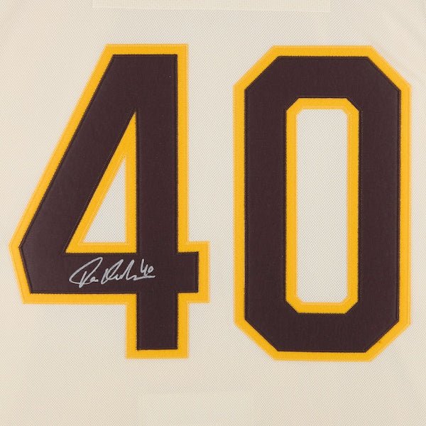 Tuukka Rask Boston Bruins Autographed Fanatics Authentic 100th Anniversary Beige Alternate adidas Authentic Jersey - The Ballers Bank