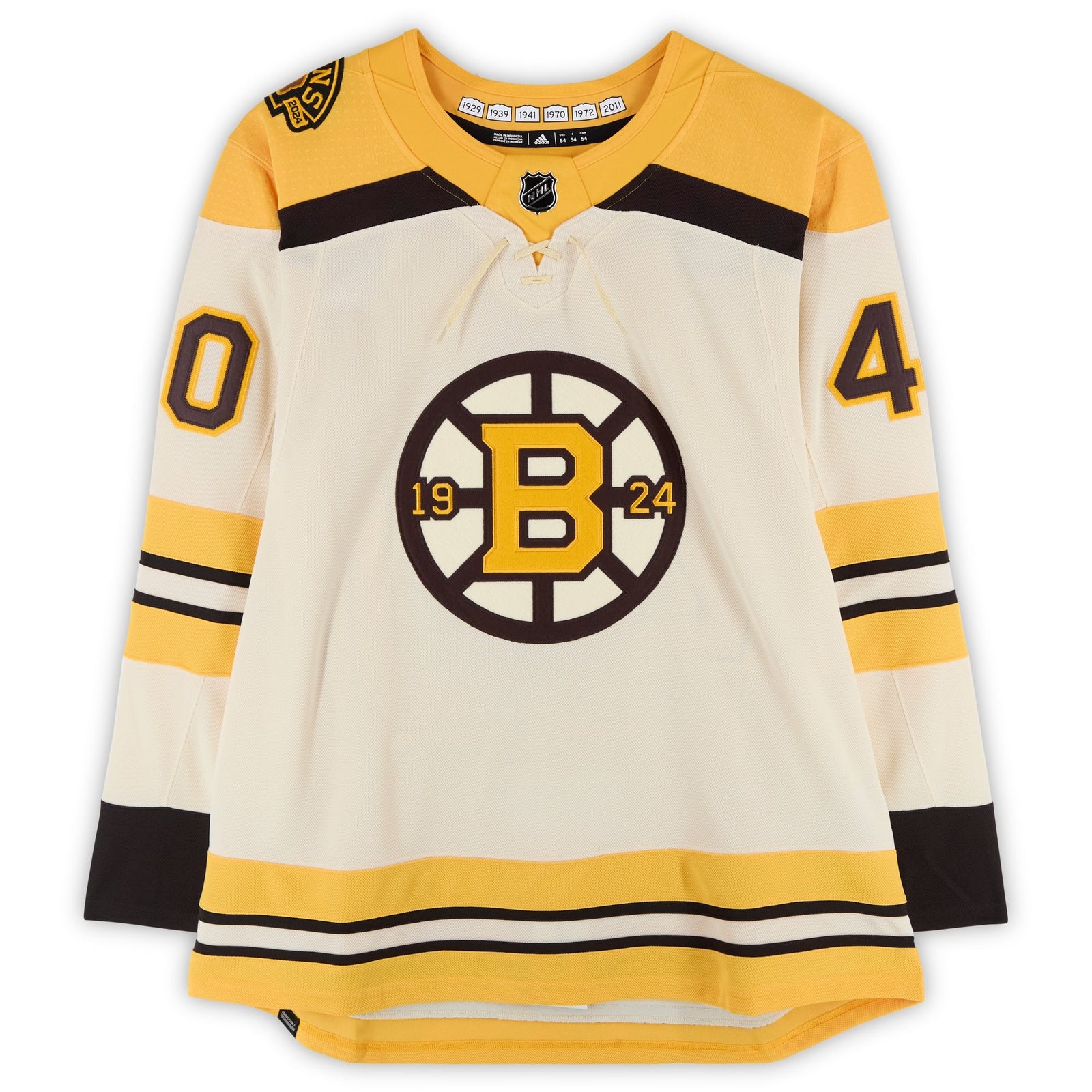 Tuukka Rask Boston Bruins Autographed Fanatics Authentic 100th Anniversary Beige Alternate adidas Authentic Jersey - The Ballers Bank