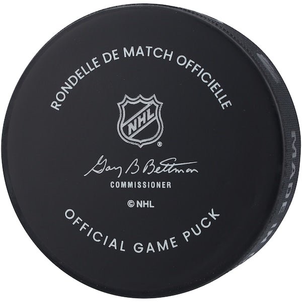 Tye Kartye Seattle Kraken Autographed Fanatics Authentic Official Game Puck - The Ballers Bank