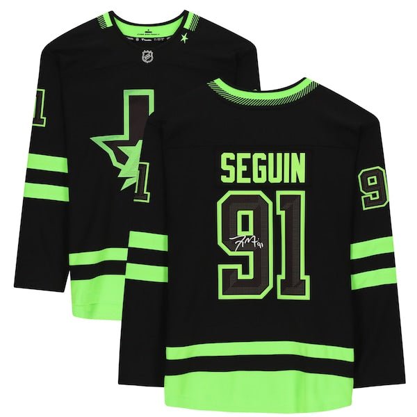 Tyler Seguin Dallas Stars Fanatics Authentic Autographed Black Alternate Adidas Authentic Jersey - The Ballers Bank