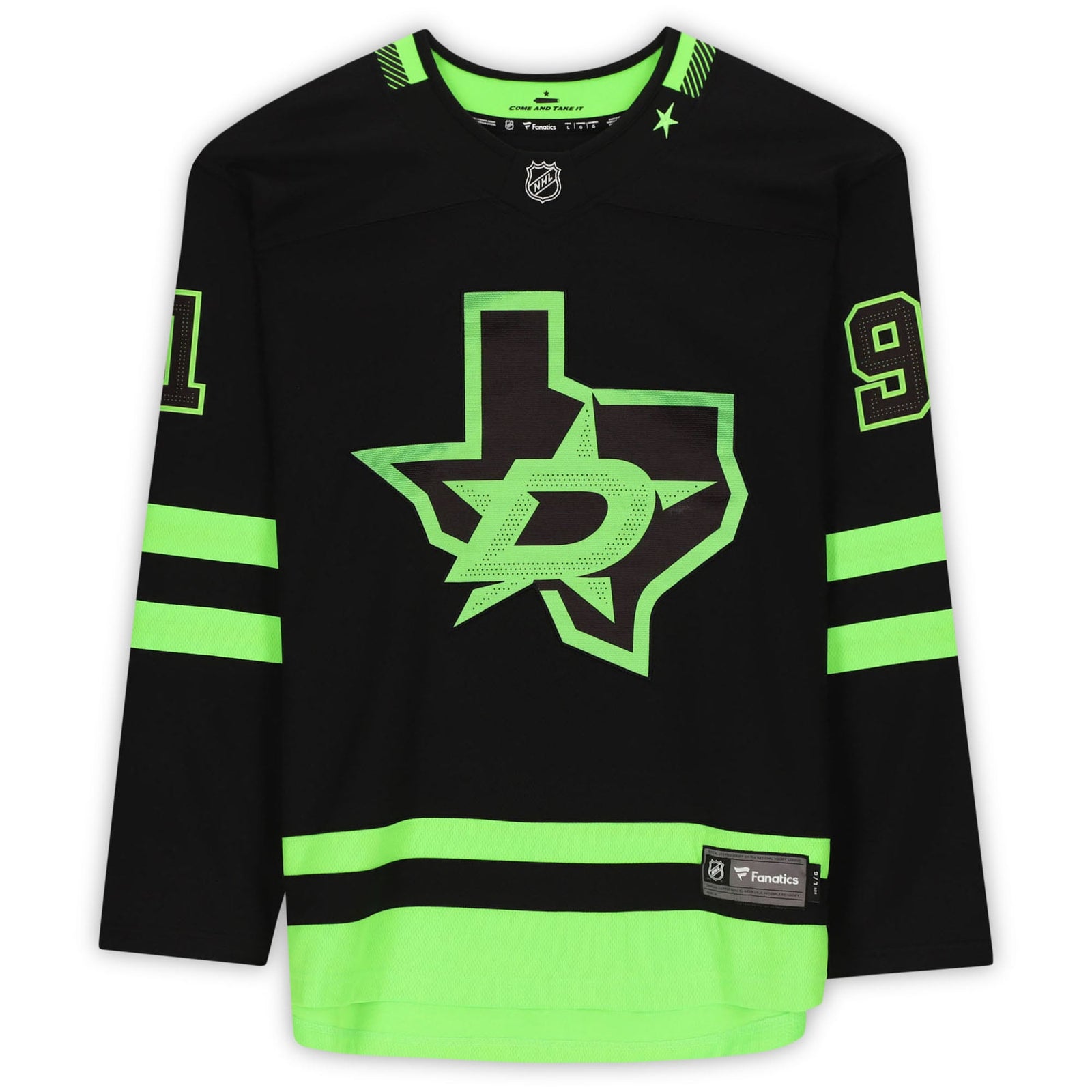 Tyler Seguin Dallas Stars Fanatics Authentic Autographed Black Alternate Fanatics Breakaway Jersey - The Ballers Bank