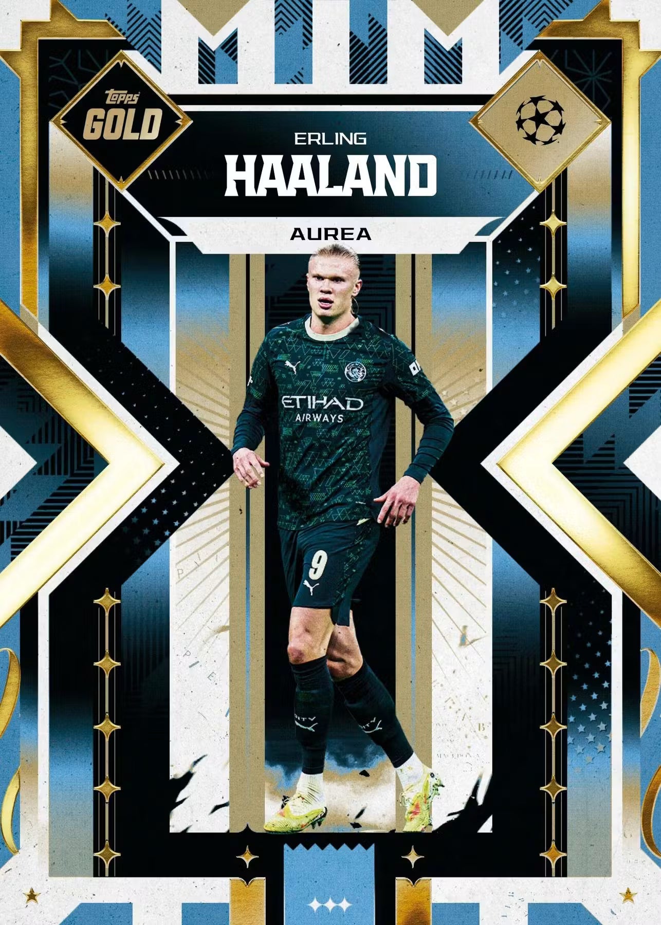 2025-26 Topps Gold UEFA Club Competitions Soccer Hobby Trading Cards LV