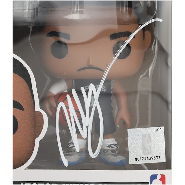Victor Wembanyama San Antonio Spurs Autographed Fanatics Authentic 174 Funko POP! Figurine - The Ballers Bank