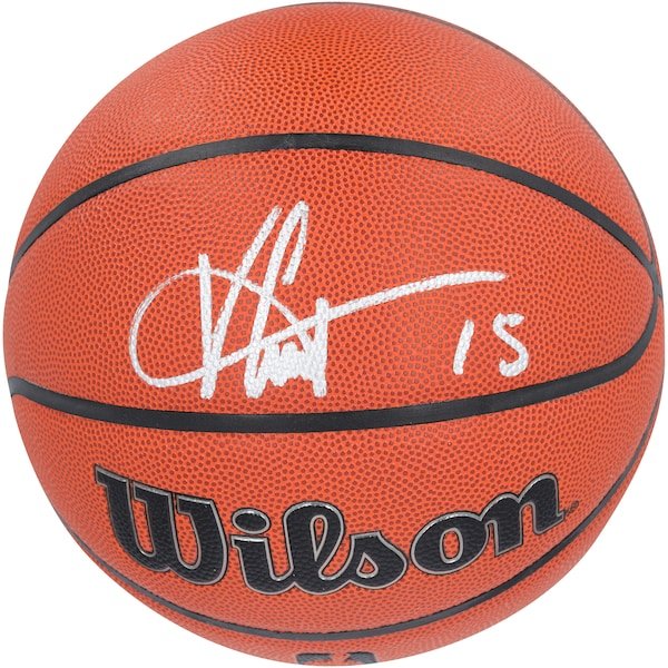 Vince Carter Toronto Raptors Autographed Fanatics Authentic Wilson Authentic Series Indoor/Outdoor Basketball - The Ballers Bank