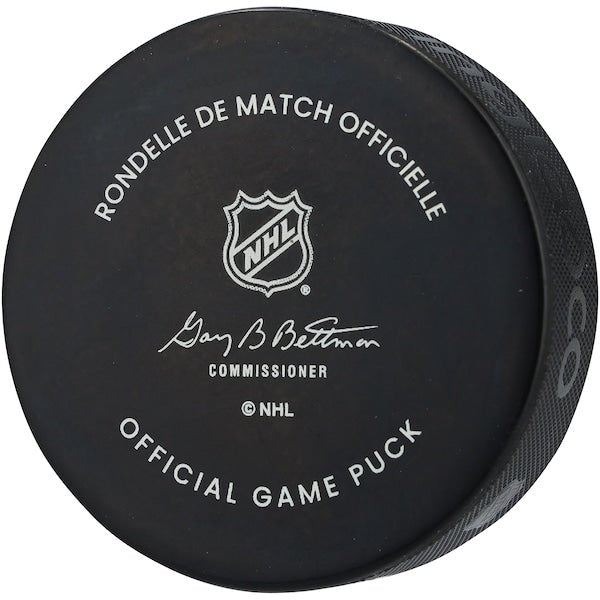 Vincent Trocheck New York Rangers Autographed Fanatics Authentic 100th Anniversary Official Game Puck - The Ballers Bank