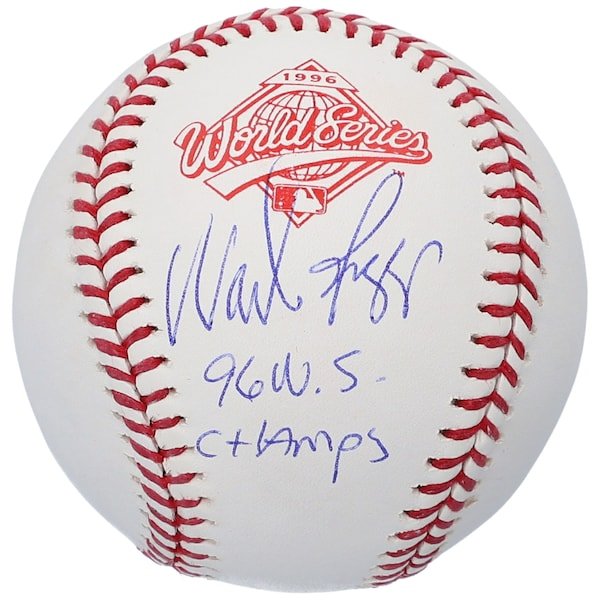 Wade Boggs New York Yankees Fanatics Authentic Autographed 1996 World Series Baseball with "96 W.S. Champs" Inscription - The Ballers Bank