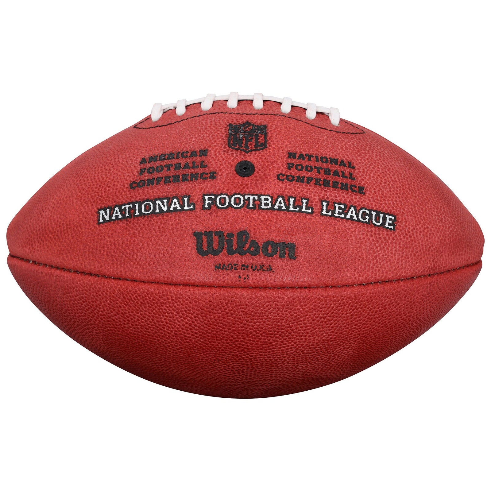 Warren Moon Houston Oilers Autographed Fanatics Authentic Wilson Duke Full Color Football with "HOF 06" Inscription - The Ballers Bank