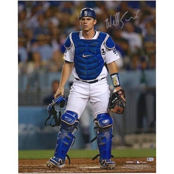 Will Smith Los Angeles Dodgers Fanatics Authentic Autographed 16" x 20" Catchers Gear Photograph - The Ballers Bank