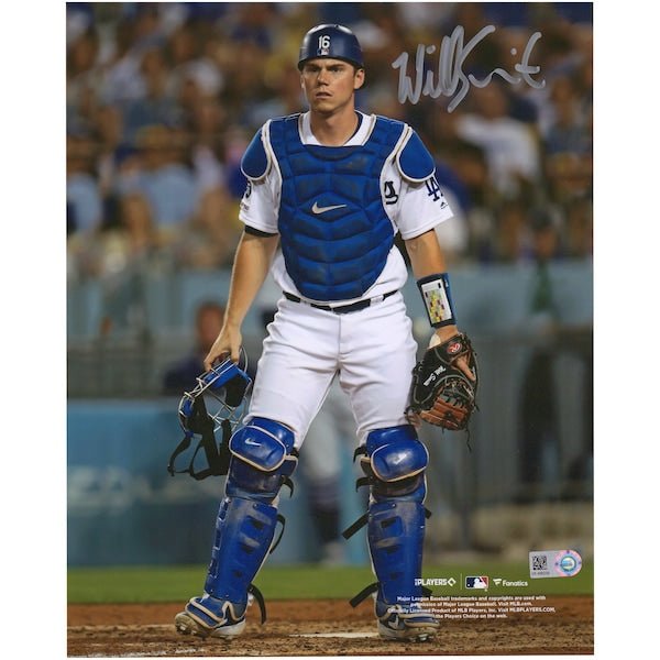 Will Smith Los Angeles Dodgers Fanatics Authentic Autographed 8" x 10" Catchers Gear Photograph - The Ballers Bank