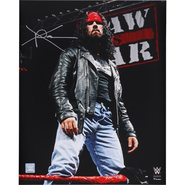X - Pac WWE Autographed Fanatics Authentic 16" x 20" Standing On The Ropes Photograph - The Ballers Bank